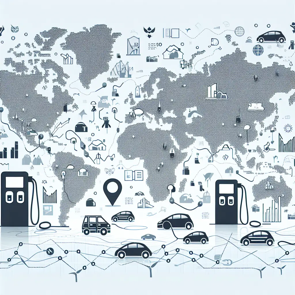 Representation of Exploración de la expansión de la red de Supercargadores de Tesla y su impacto en la adopción de vehículos eléctricos