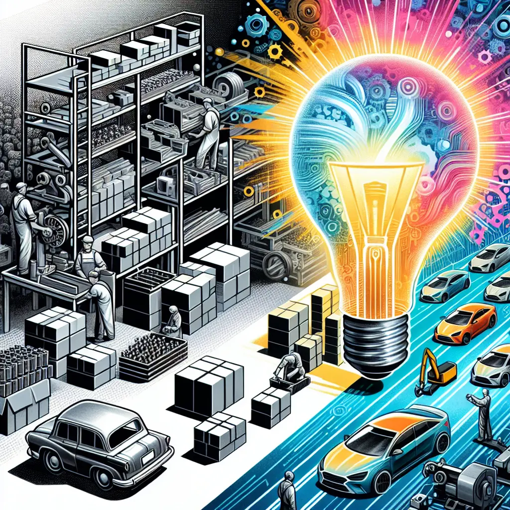 Representation of Tesla's Impact on the Automotive Supply Chain Transformation